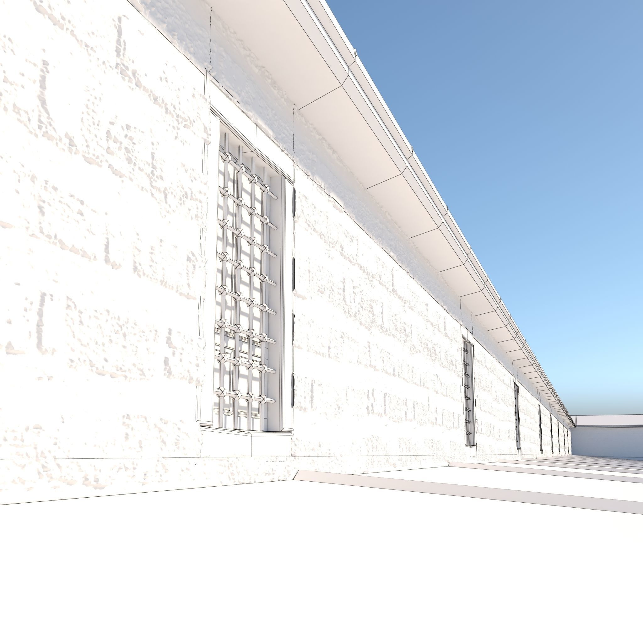 Old Covered Bazaar 3D model_11