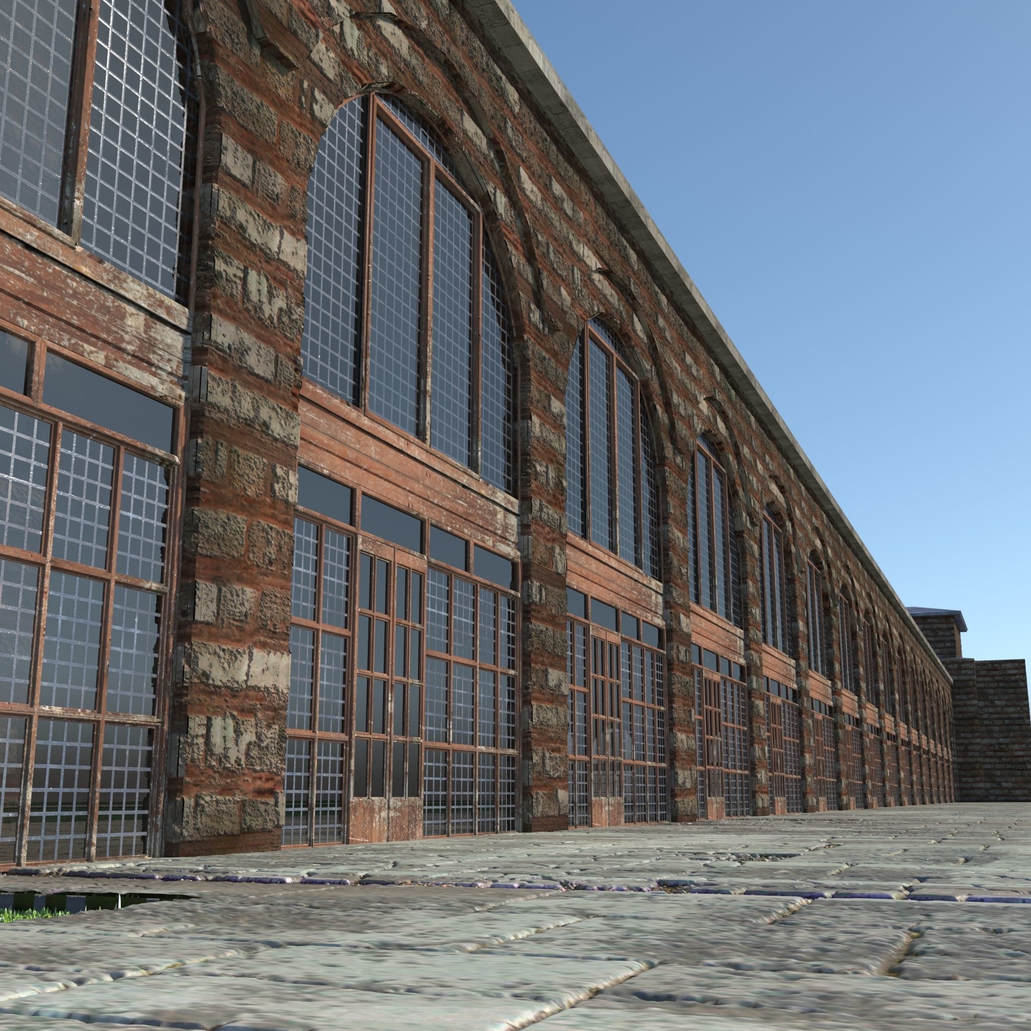 Old Covered Bazaar 3D model_8