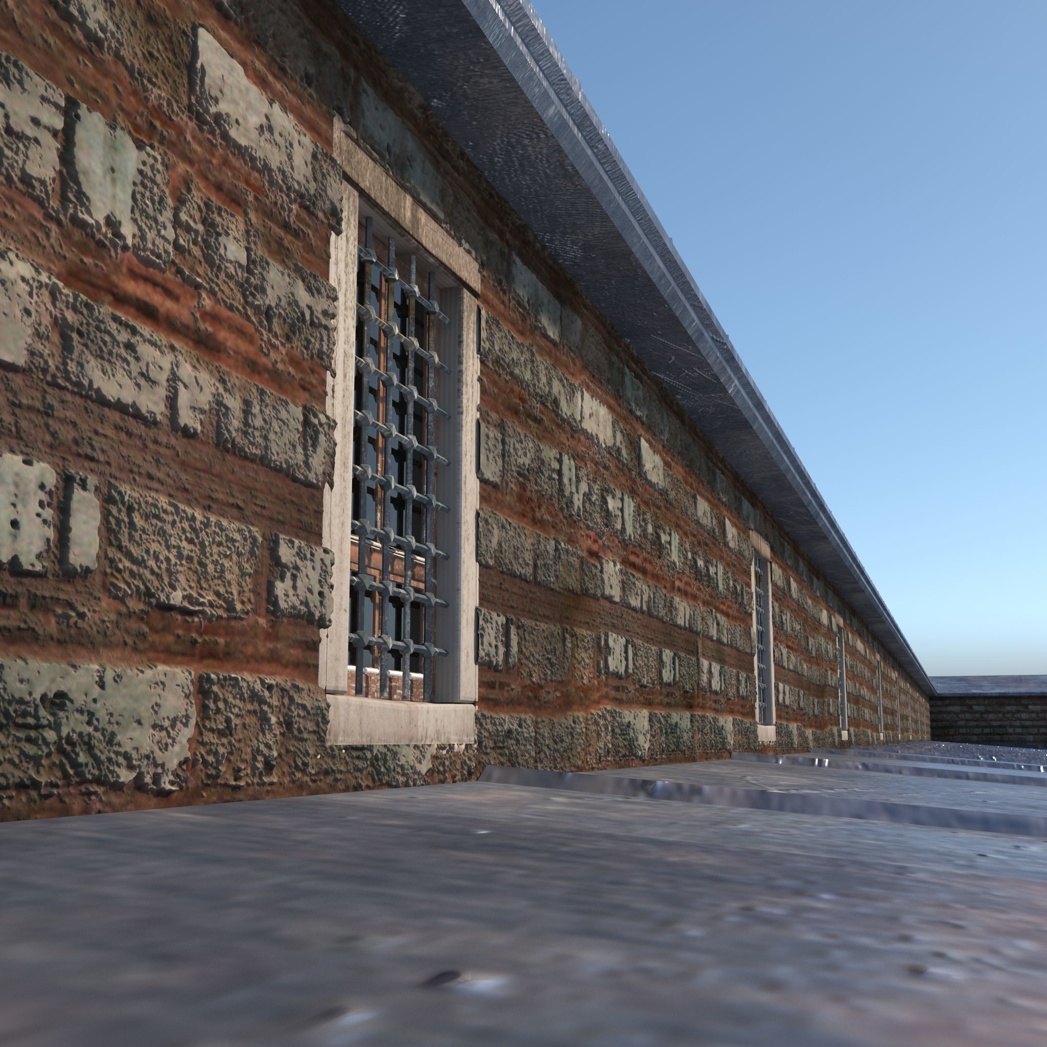 Old Covered Bazaar 3D model_10