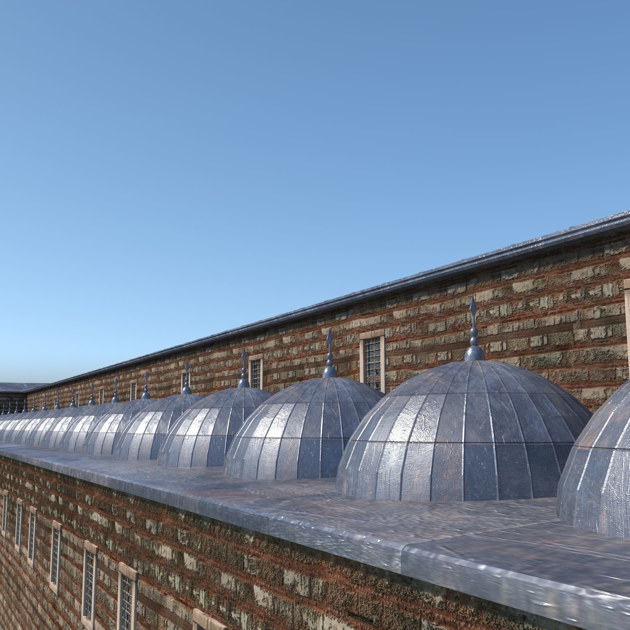 Old Covered Bazaar 3D model_6