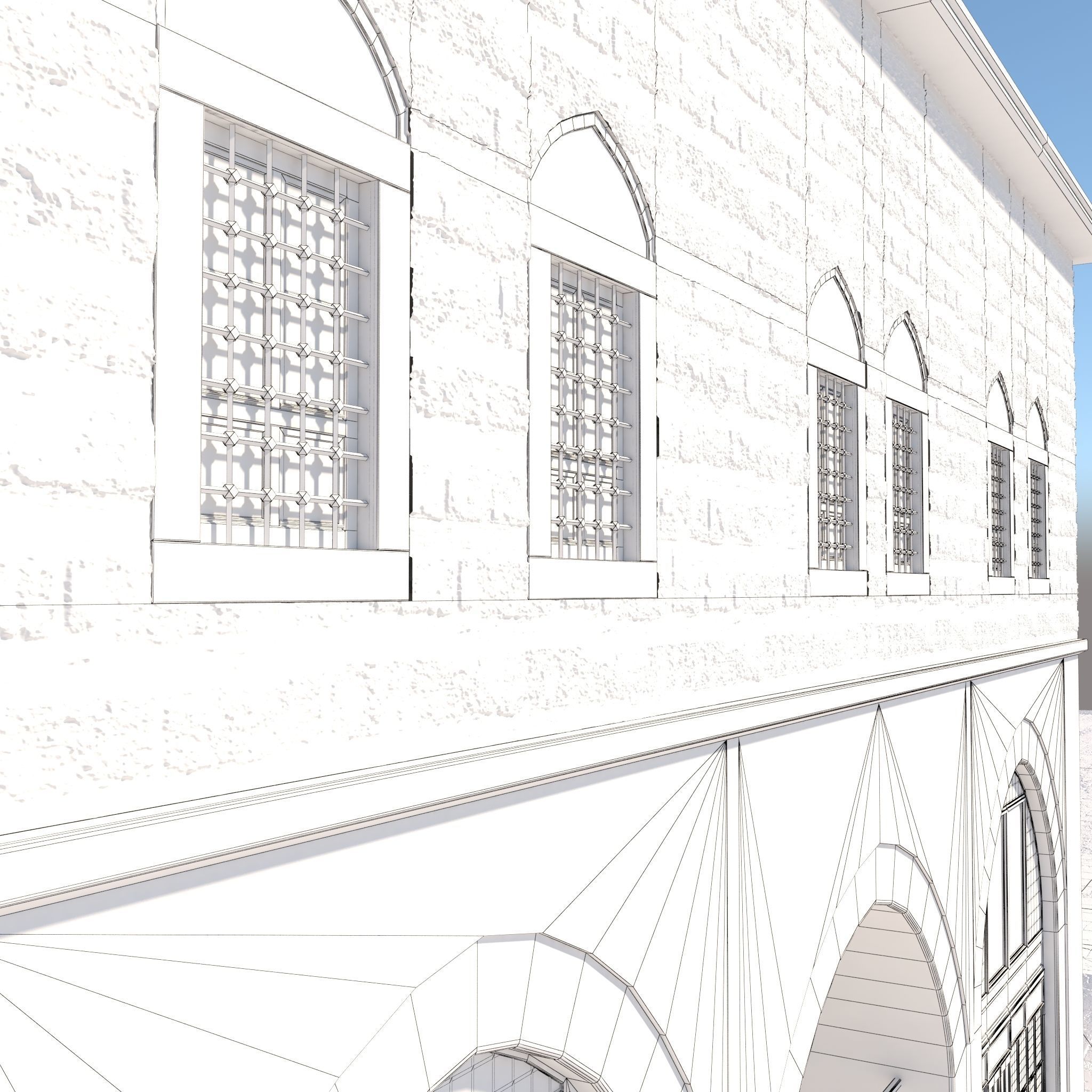 Old Covered Bazaar 3D model_5