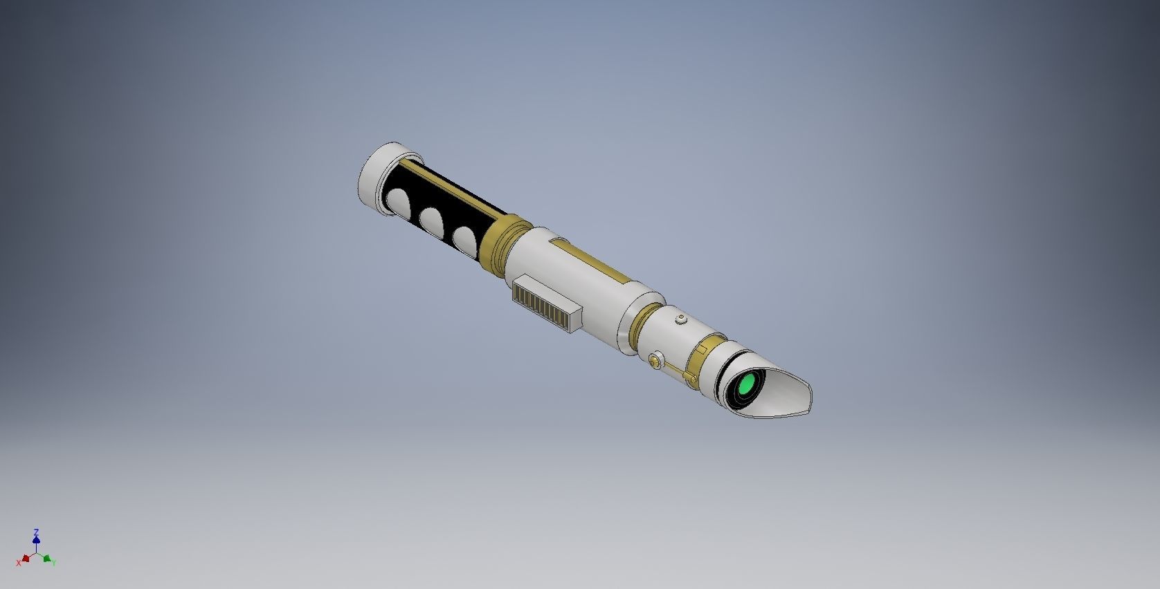 Ven Zallow Saber 3D print model_1