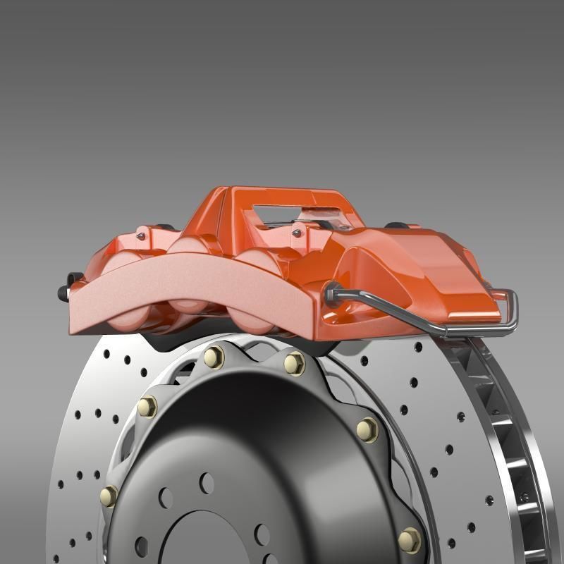 Toyota Prius 2017 wheel 3D model_13