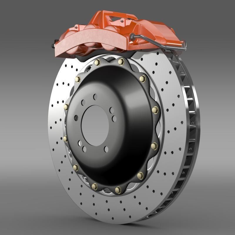 Toyota Prius 2017 wheel 3D model_11