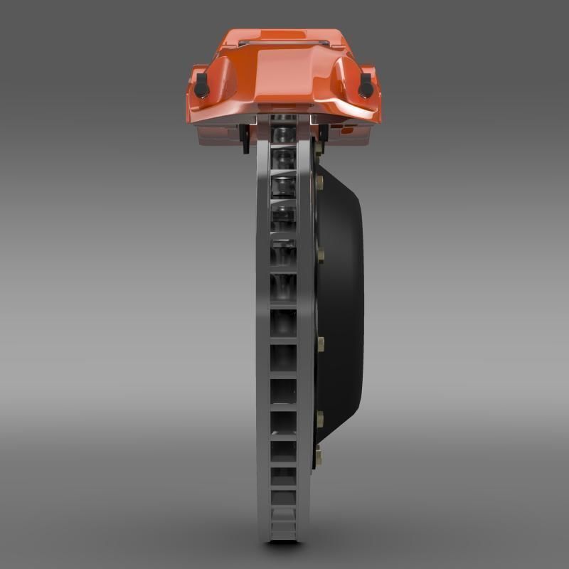 Toyota Prius 2017 wheel 3D model_12