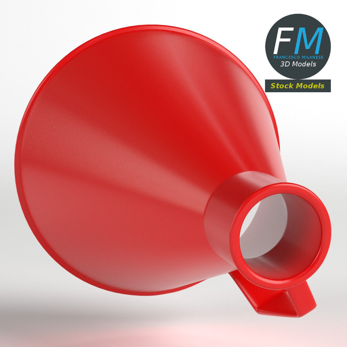 Acoustic megaphone 2 3D model_3