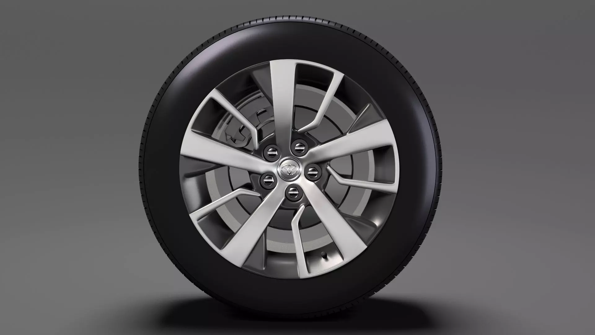 Toyota ProAce Verso wheel 2017 3D model_0
