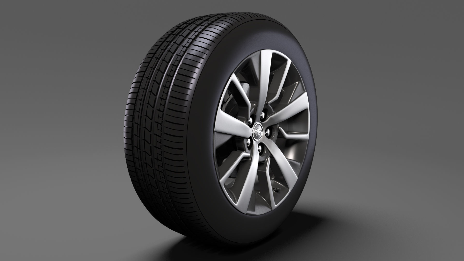 Toyota ProAce Verso wheel 2017 3D model_1