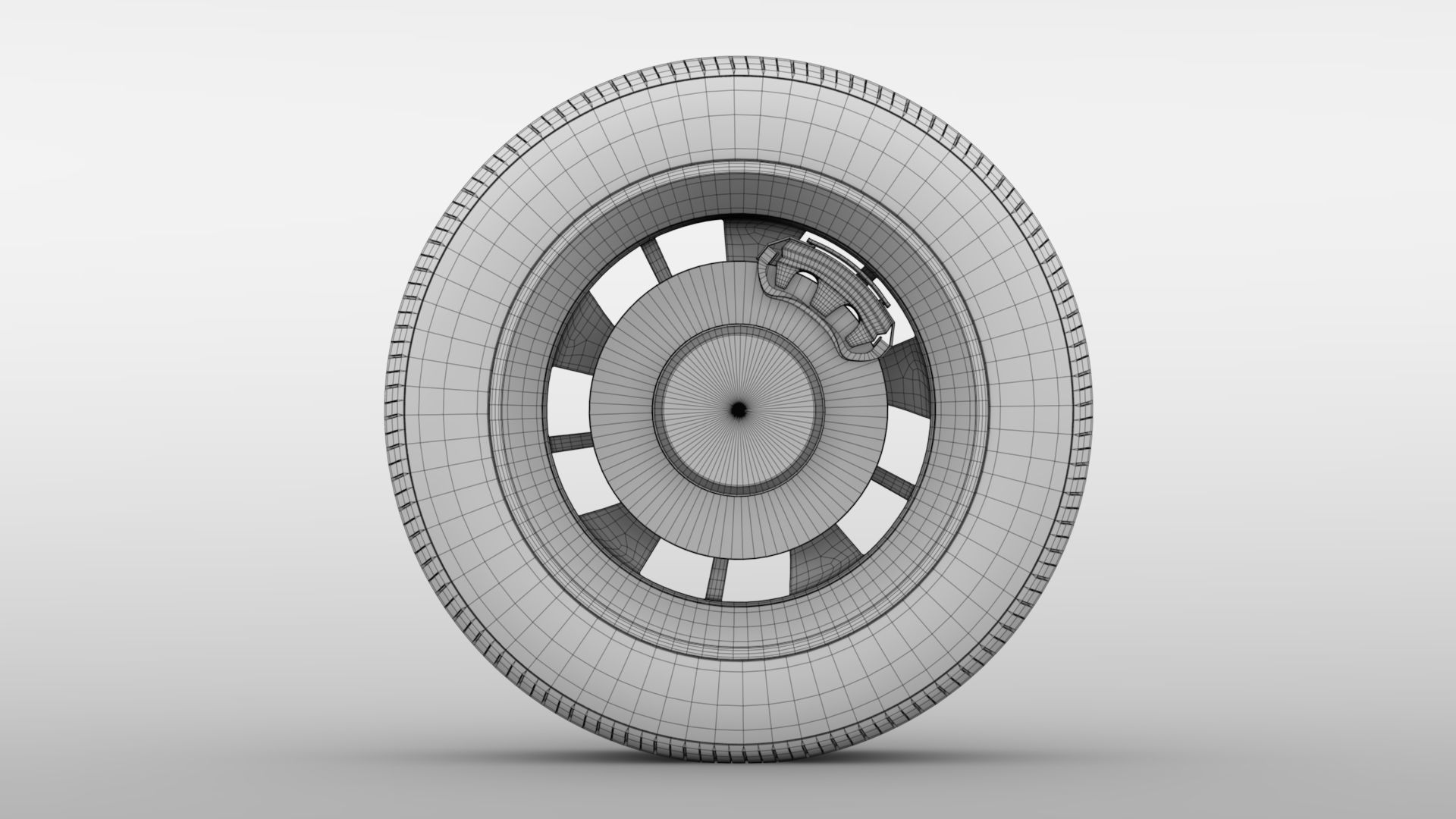 Toyota ProAce Verso wheel 2017 3D model_5