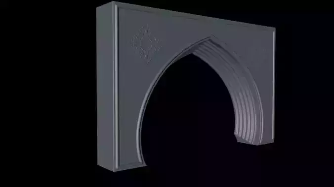 Islamic Arch Cinema 4d 3D model