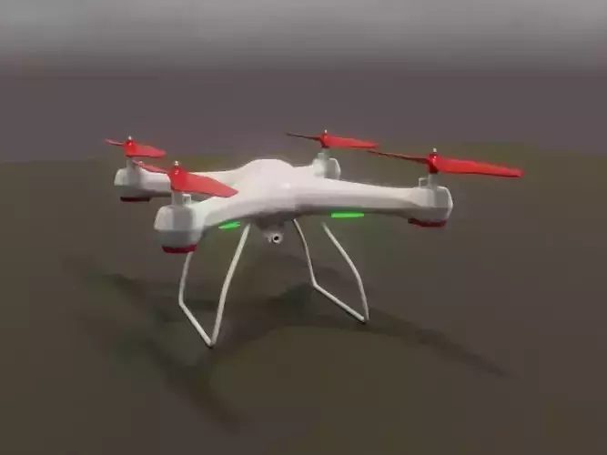 Drone Quadcopter 3D model