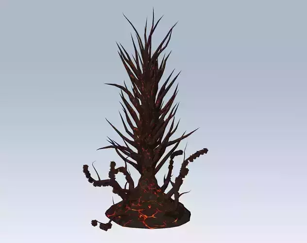 Tree sci-fi  3D model