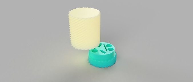 aaa battery holder  3D print model
