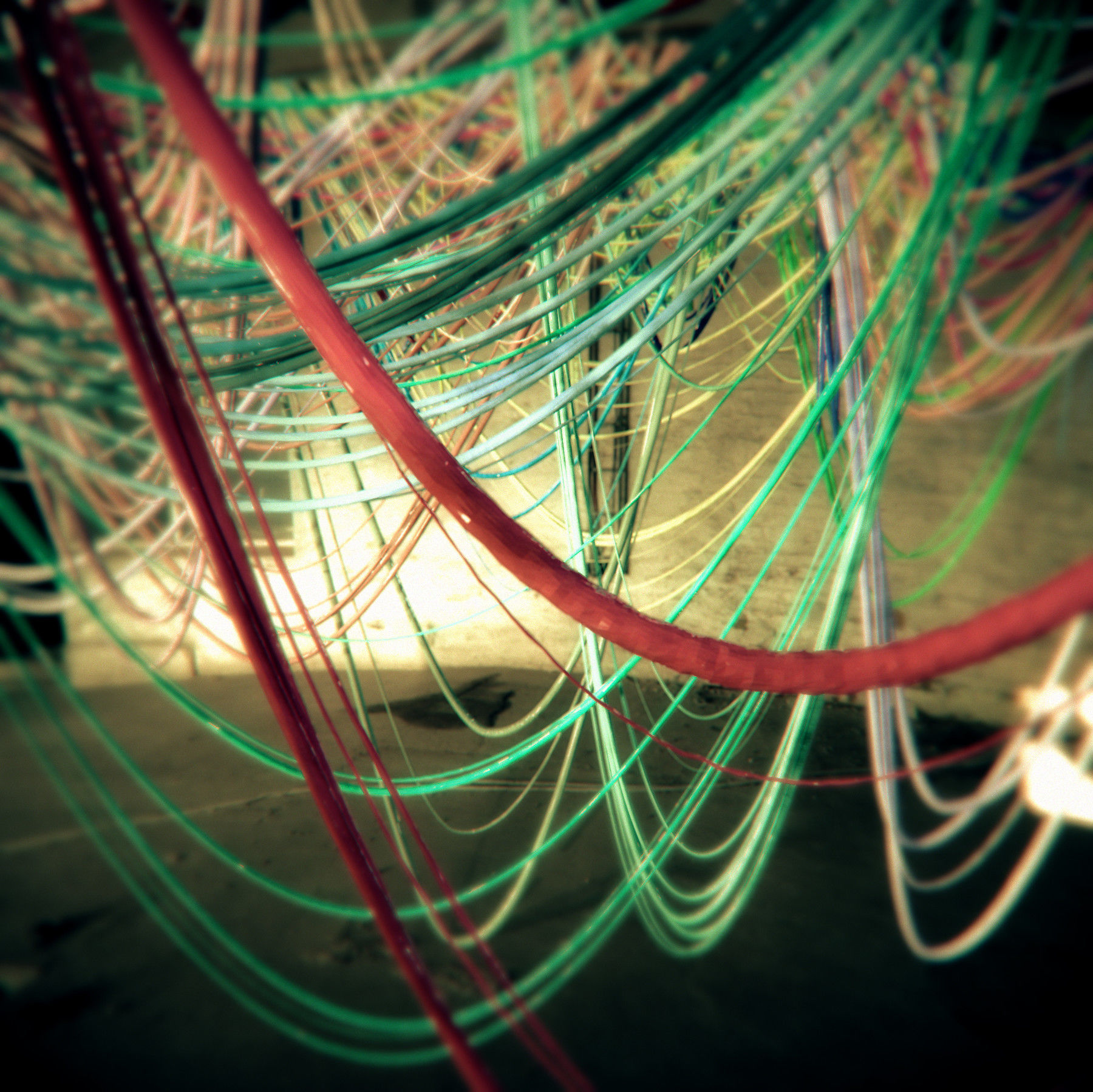 Hanging Cables - 62 Structures Kitbash set Low-poly 3D model_2