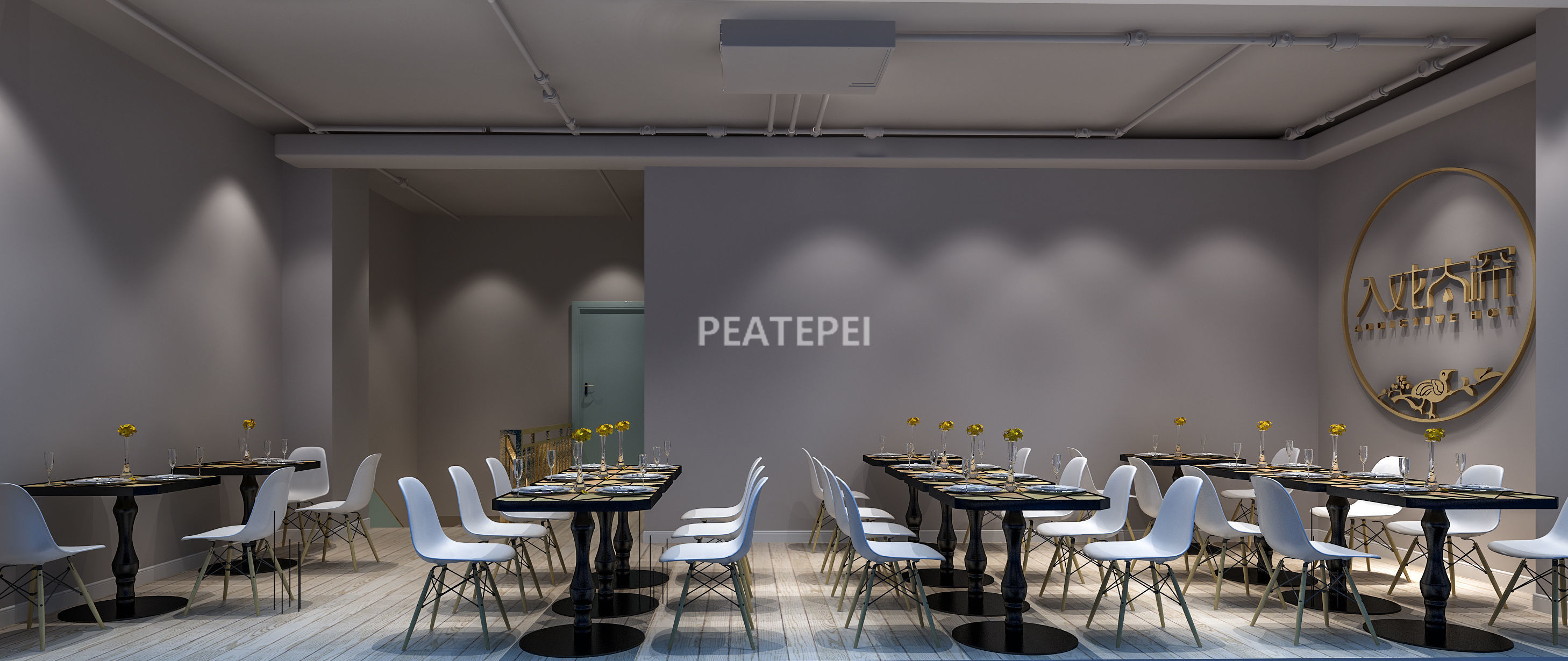 coffee house 3D model_7