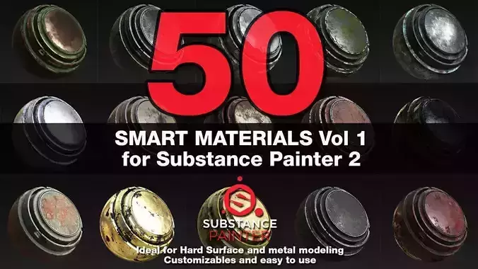 Substance Painter Smart Materials Vol 1