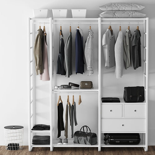 Wardrobe Elvari 3D model