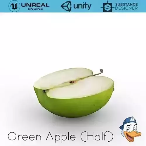 Green Apple Half
