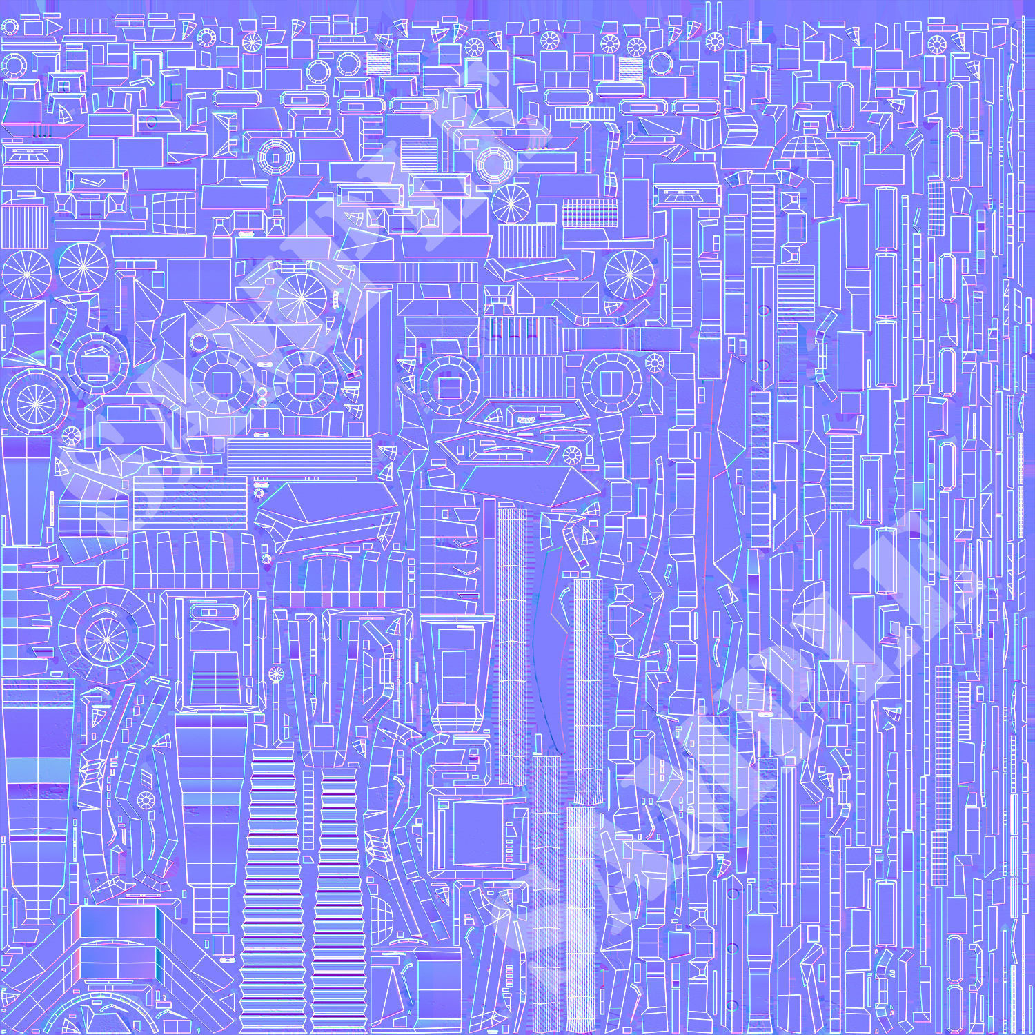 Zoid Genosaurer model 3D PBR  3D model_41