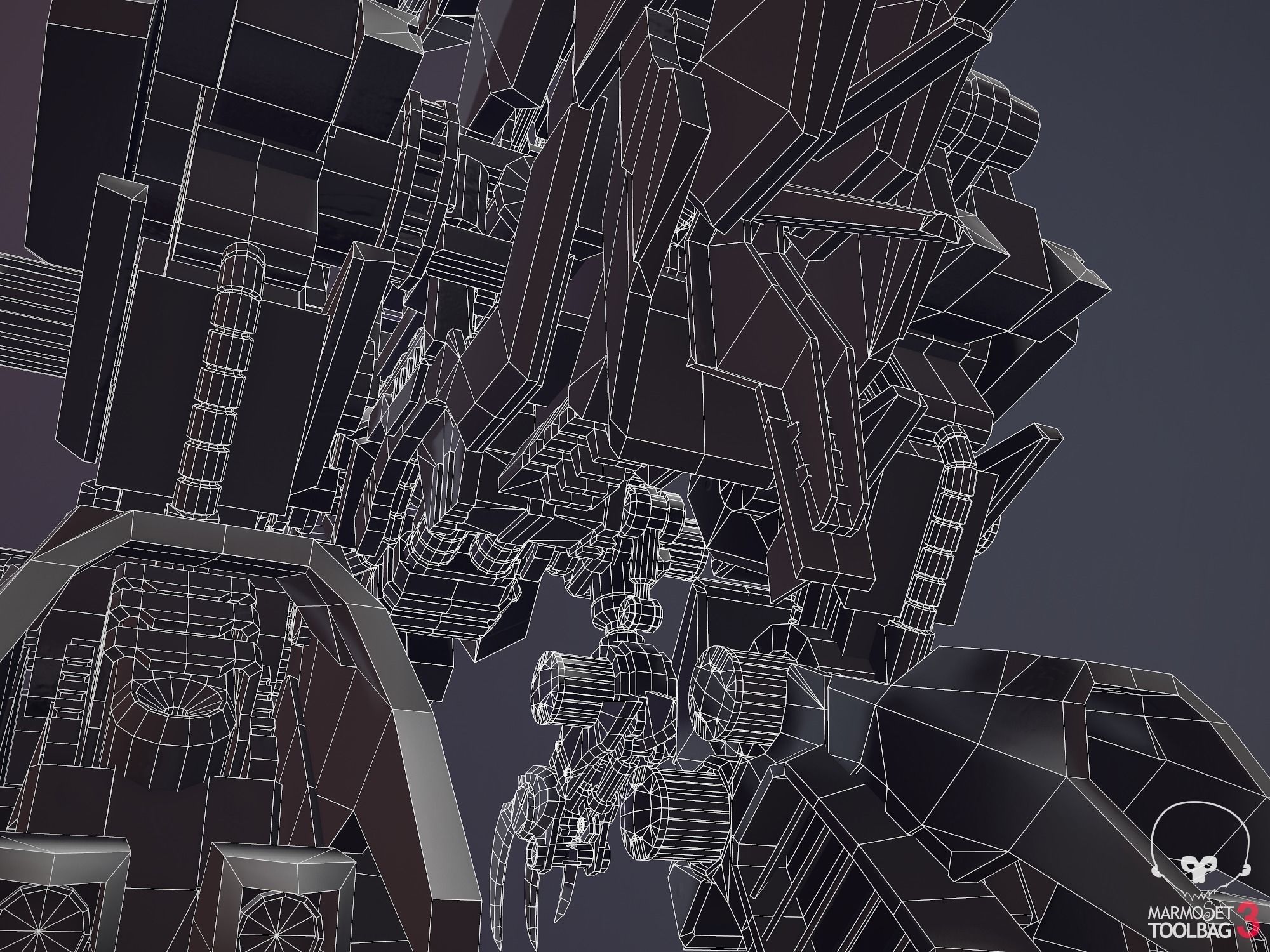 Zoid Genosaurer model 3D PBR  3D model_18