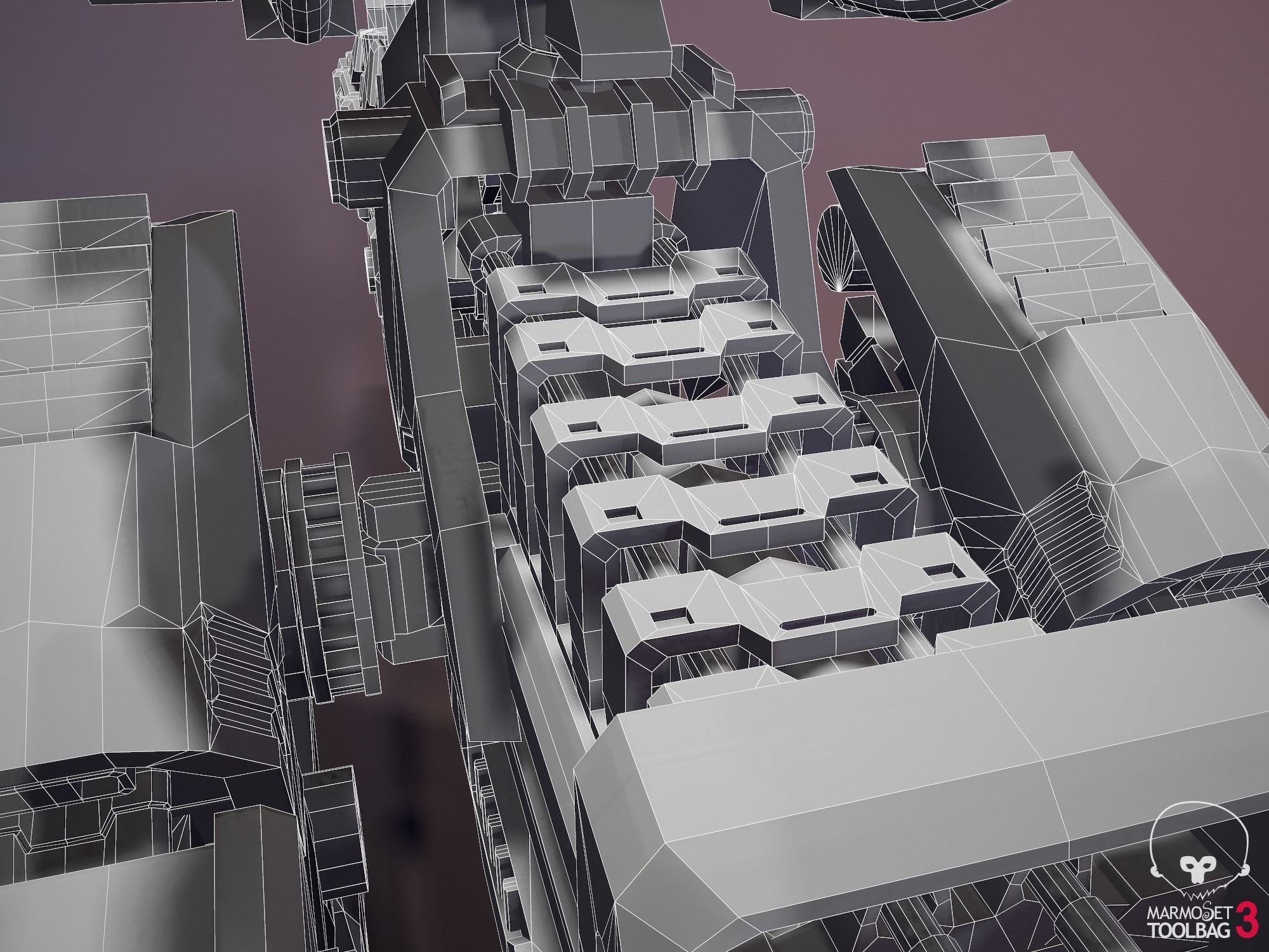 Zoid Genosaurer model 3D PBR  3D model_22