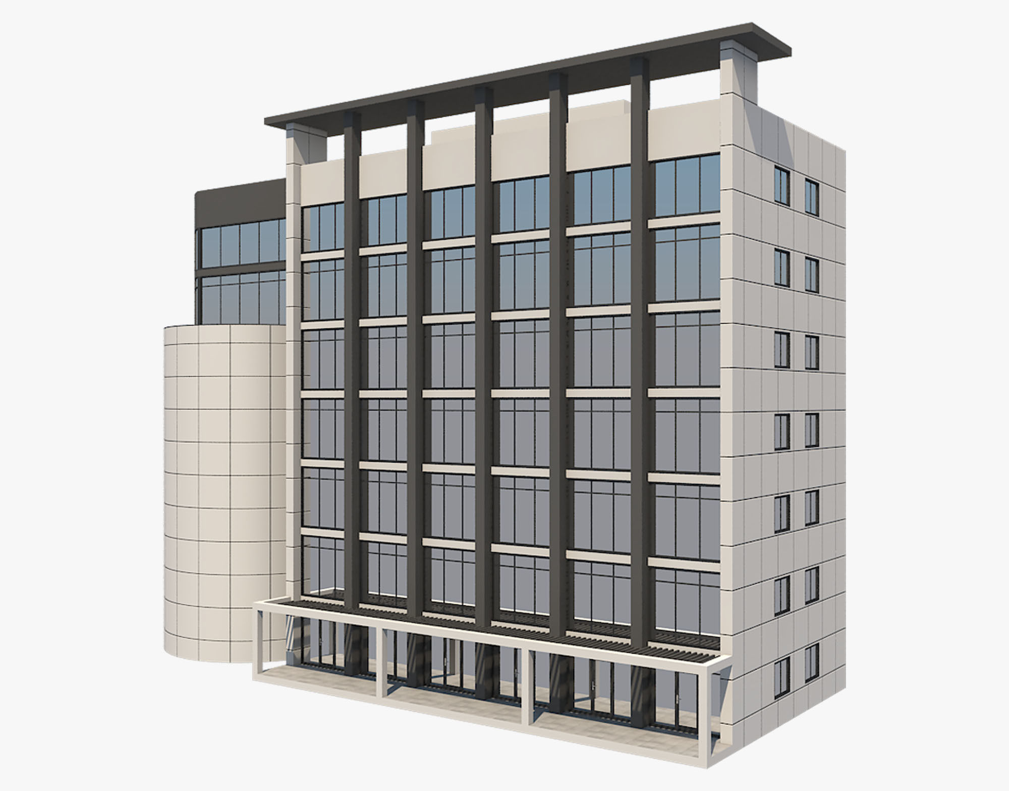 Building 3 3D model_11