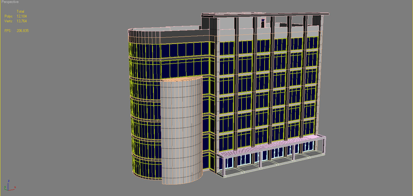 Building 3 3D model_9