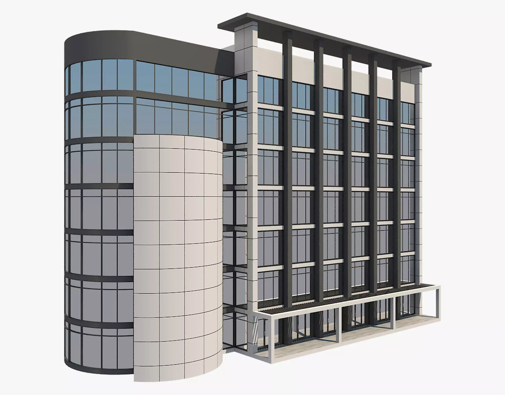 Building 3 3D model_0