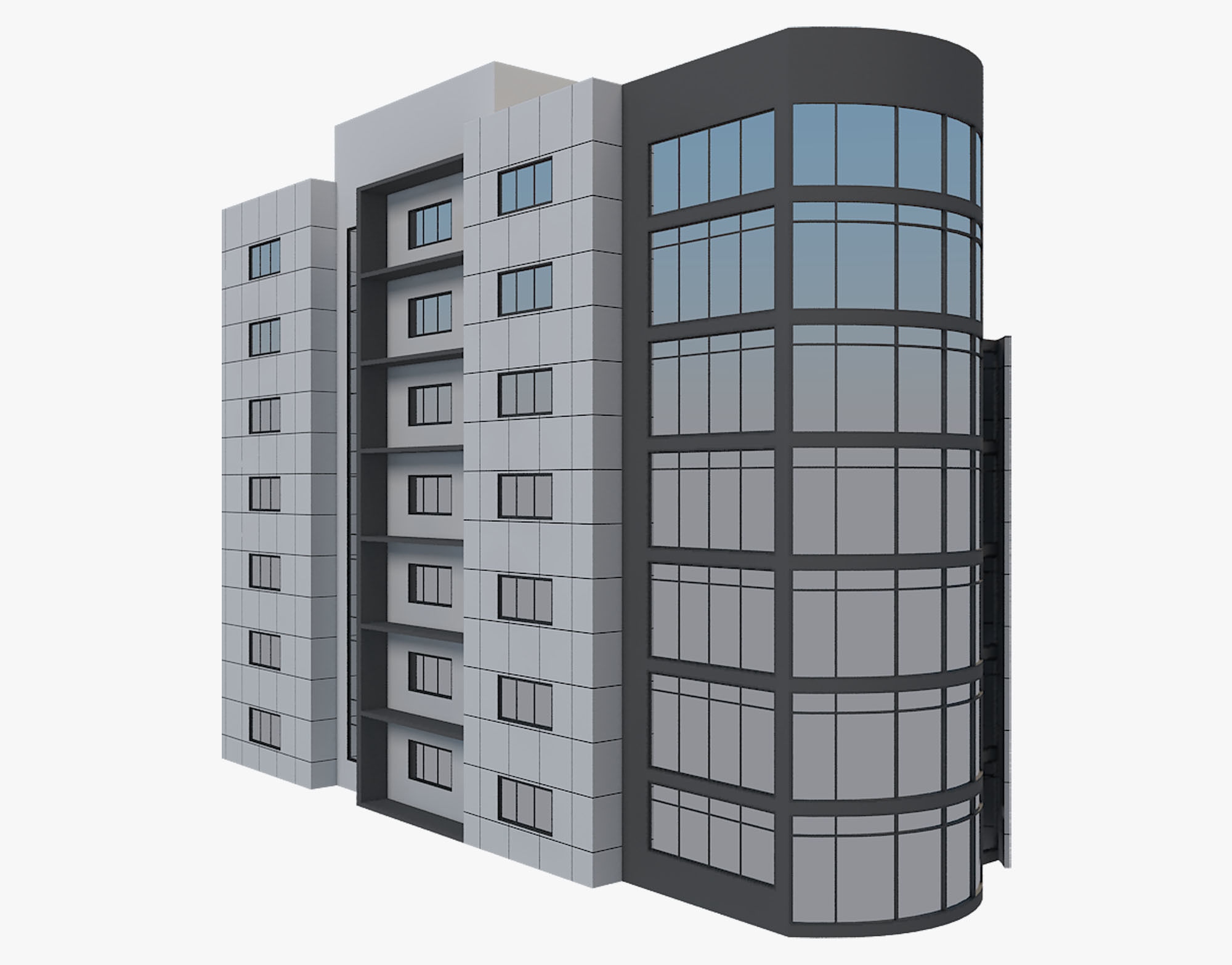 Building 3 3D model_13