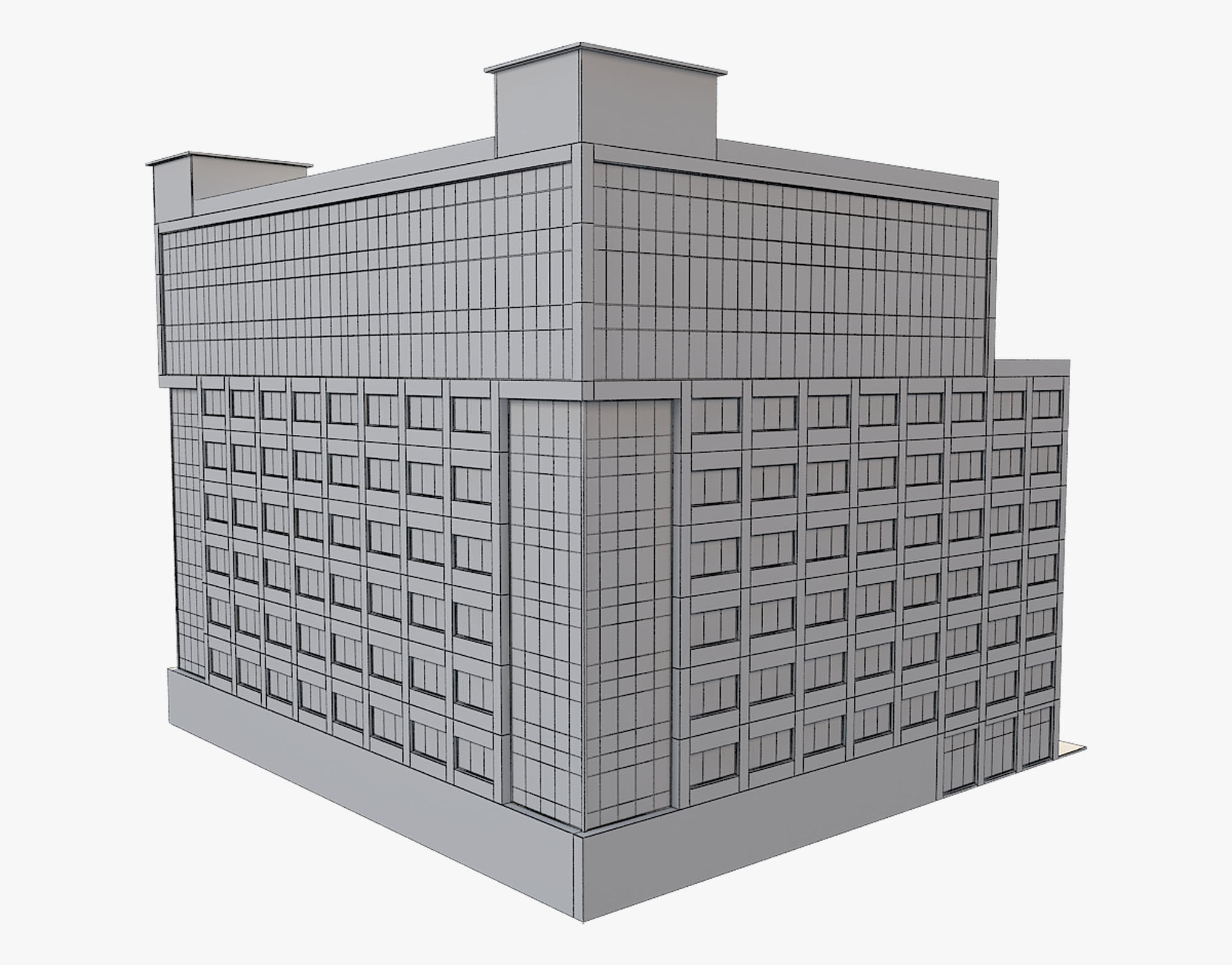 Building 4 3D model_4