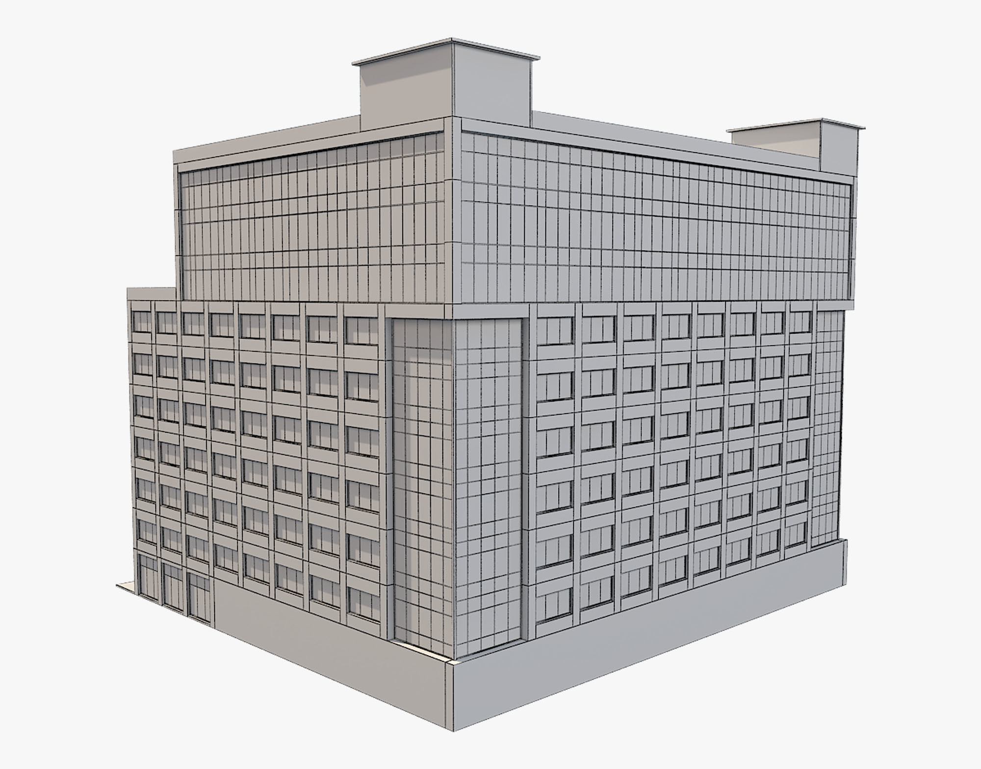 Building 4 3D model_3