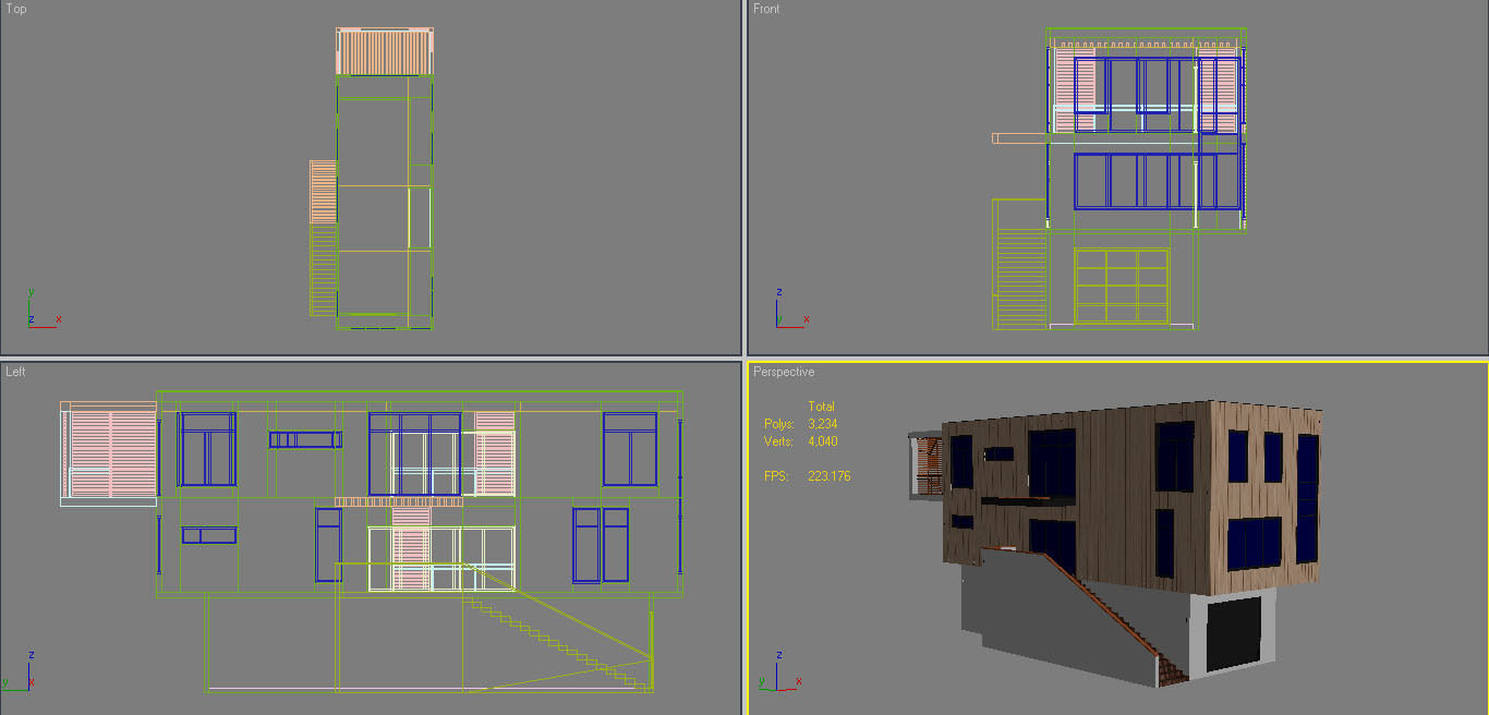 Modern House 6 3D model_10