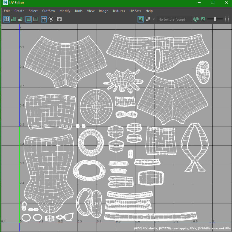 Girl 3D Model woman with hair and shorts Low-poly 3D model_29