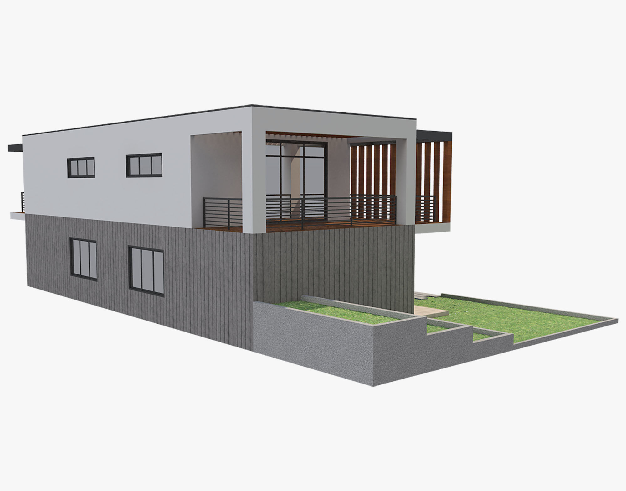 Modern House 7 3D model_13