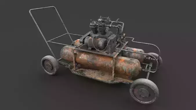 Rusted machinery device