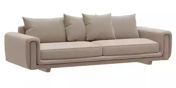 Roche Bobois UNDERLINE 4-seat sofa