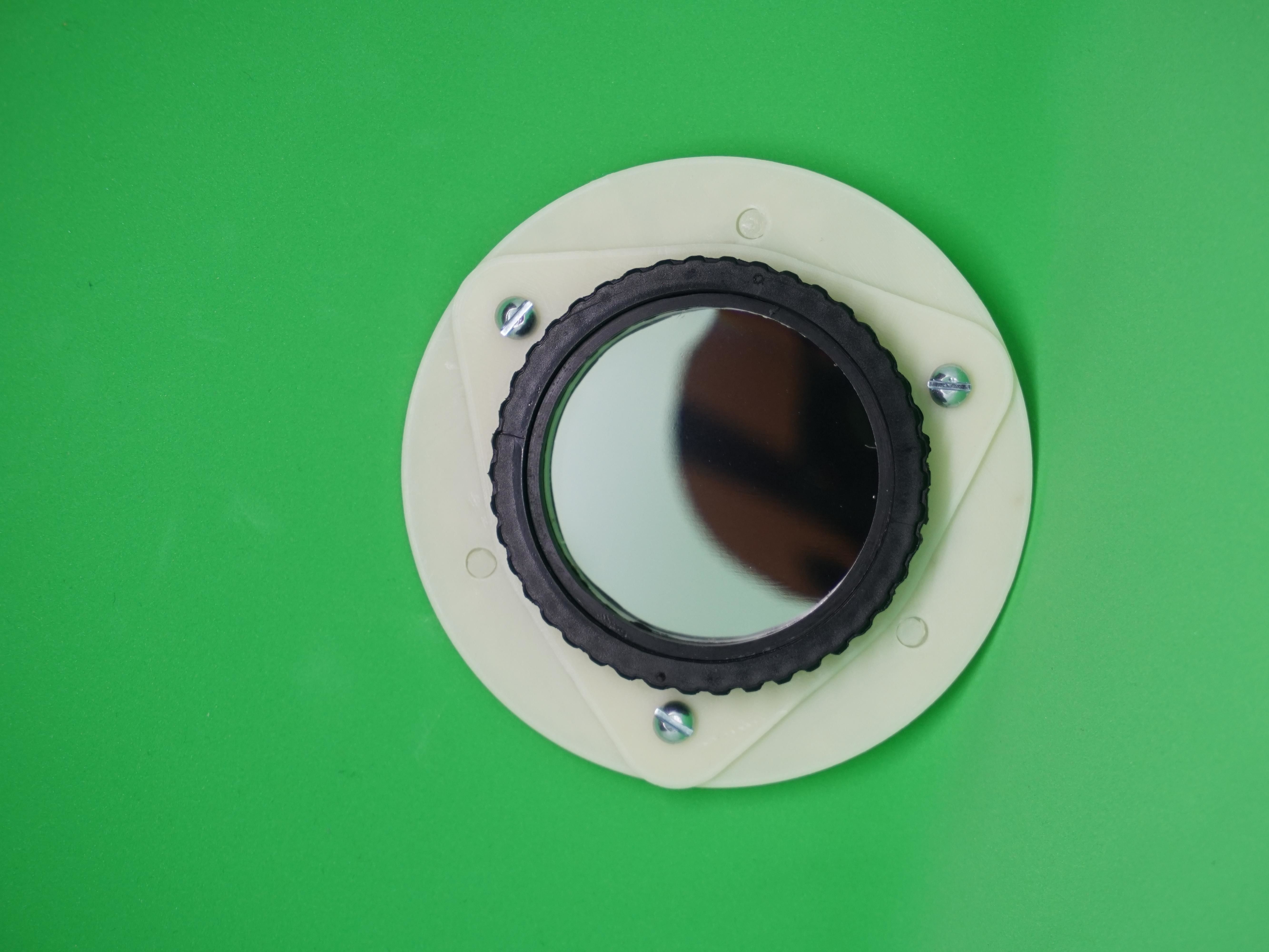 58mm solar filter for DSLR Free 3D print model_3