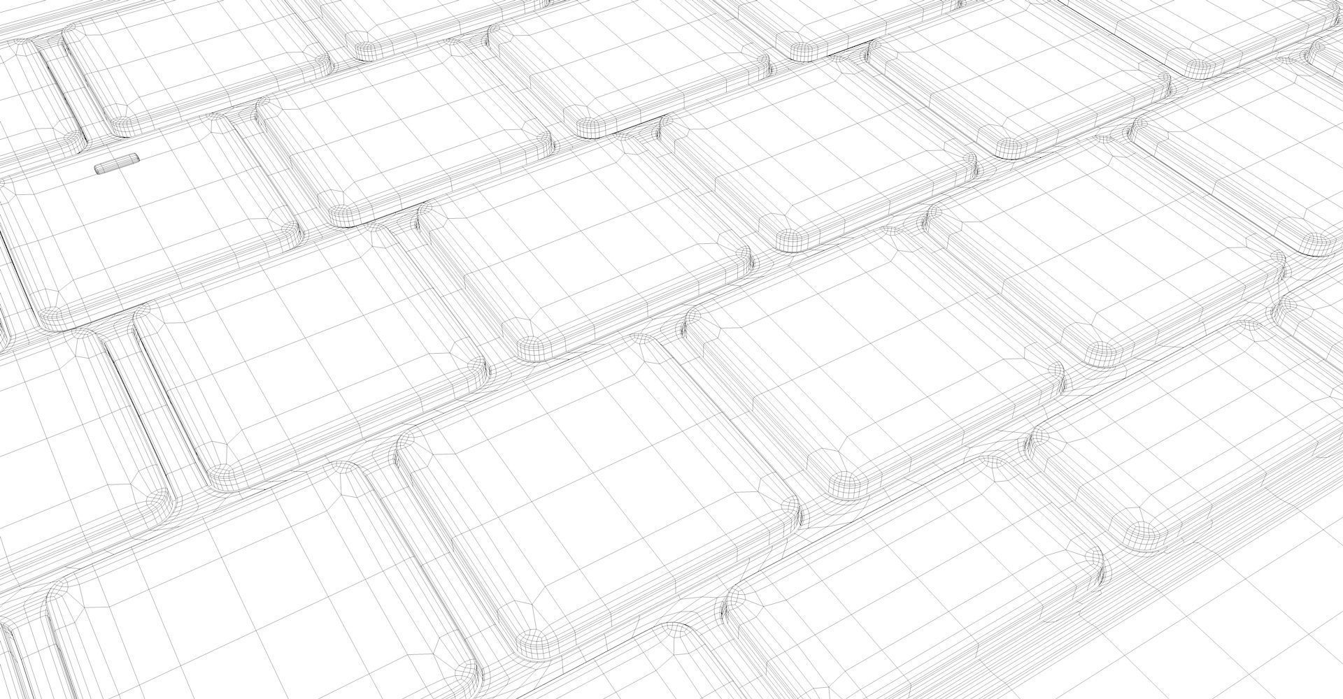 MacBook Air Low-poly 3D model_18