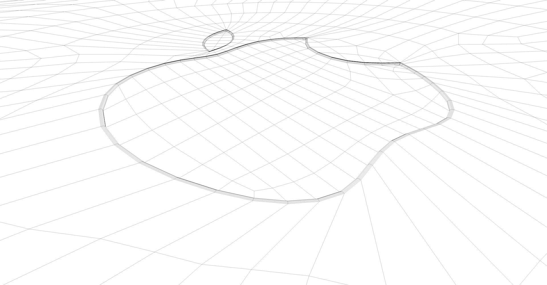 MacBook Air Low-poly 3D model_38