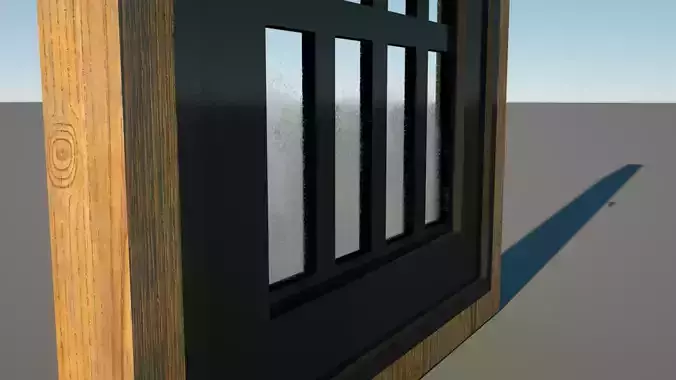 3D Door - Main Entrance 3D model