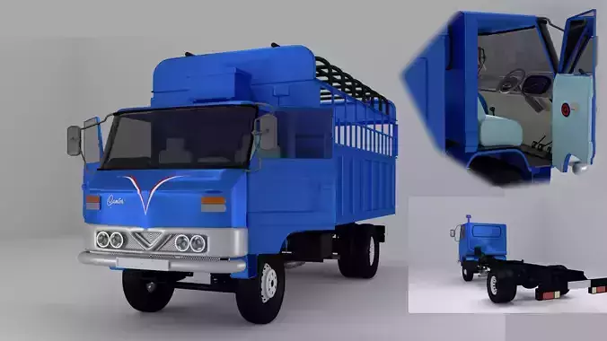 A TATA Lorry 3D model