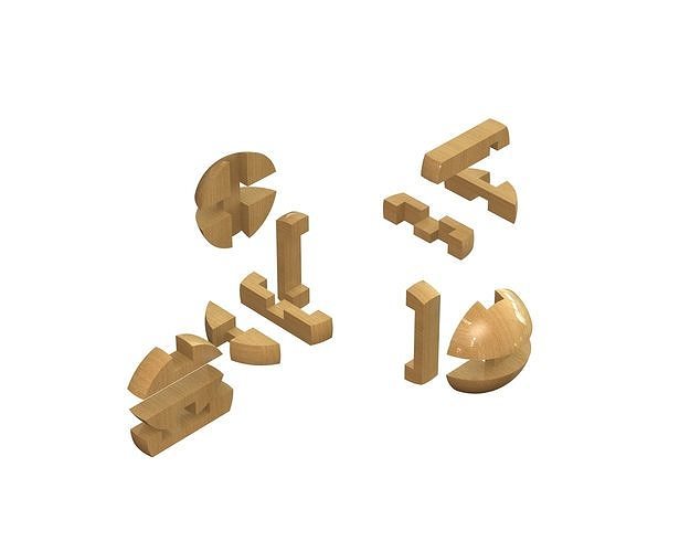 Sphere puzzle 3D print model