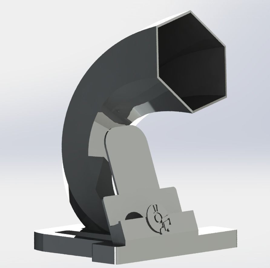 speaker for phone 3D model 3D printable | CGTrader