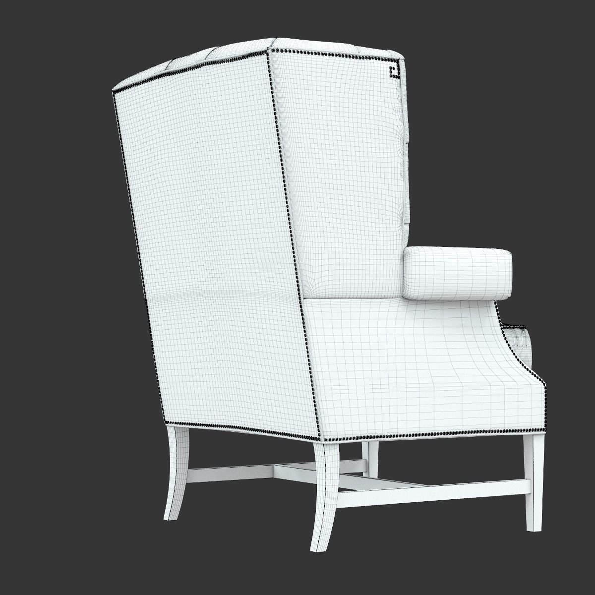 Lockhart Chair  3D model_6