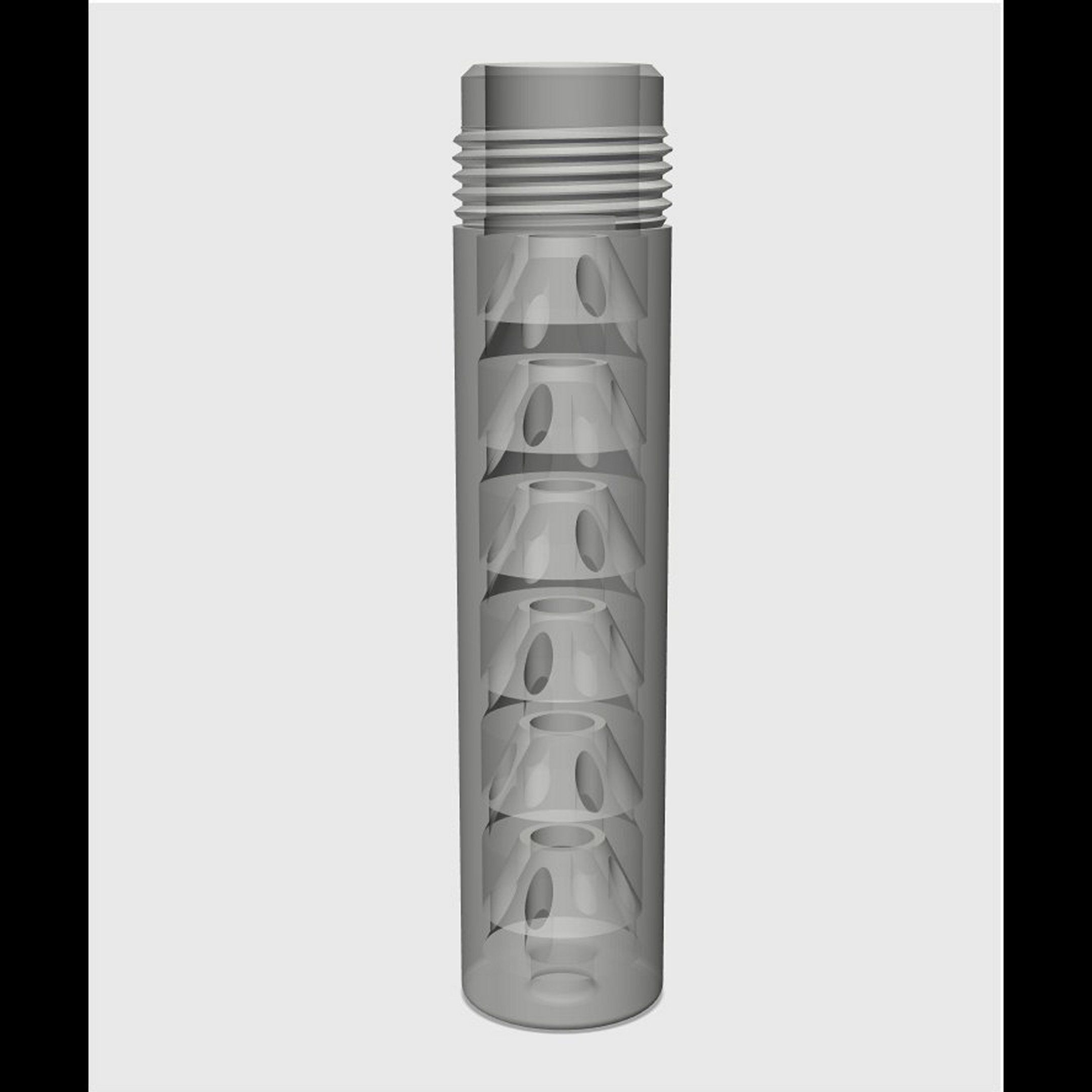 SCUBA DIN Silencer By IMAGINE MYST 3D print model_1