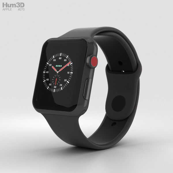 grey ceramic apple watch