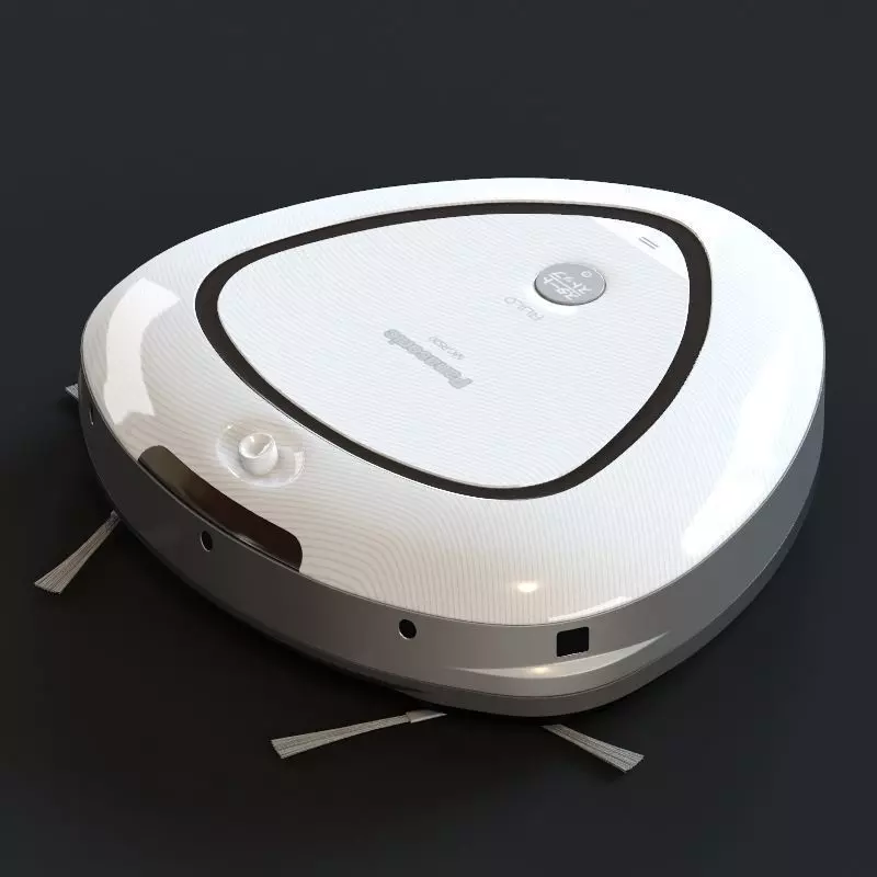 Panasonic RULO robot vacuum white 3D model_0
