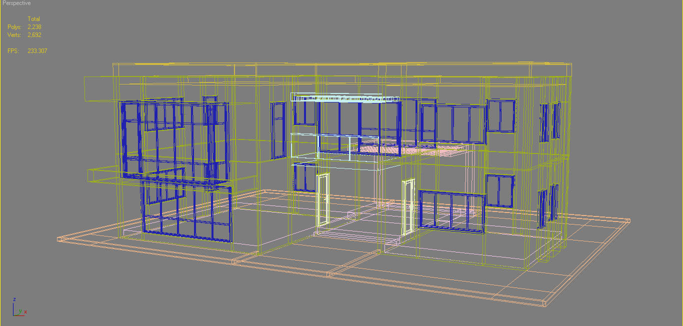 Modern House 8 3D model_8