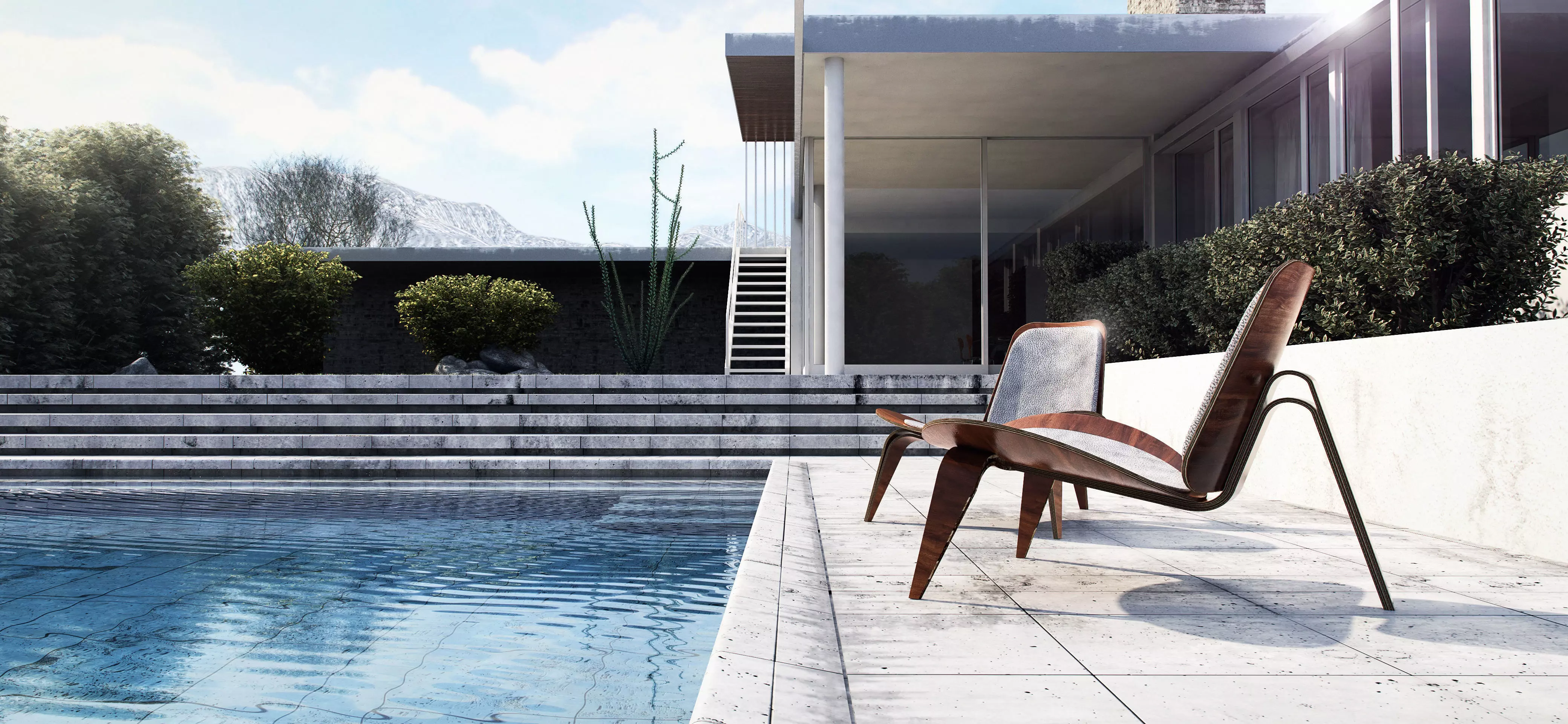 Kaufmann House  3D model_0