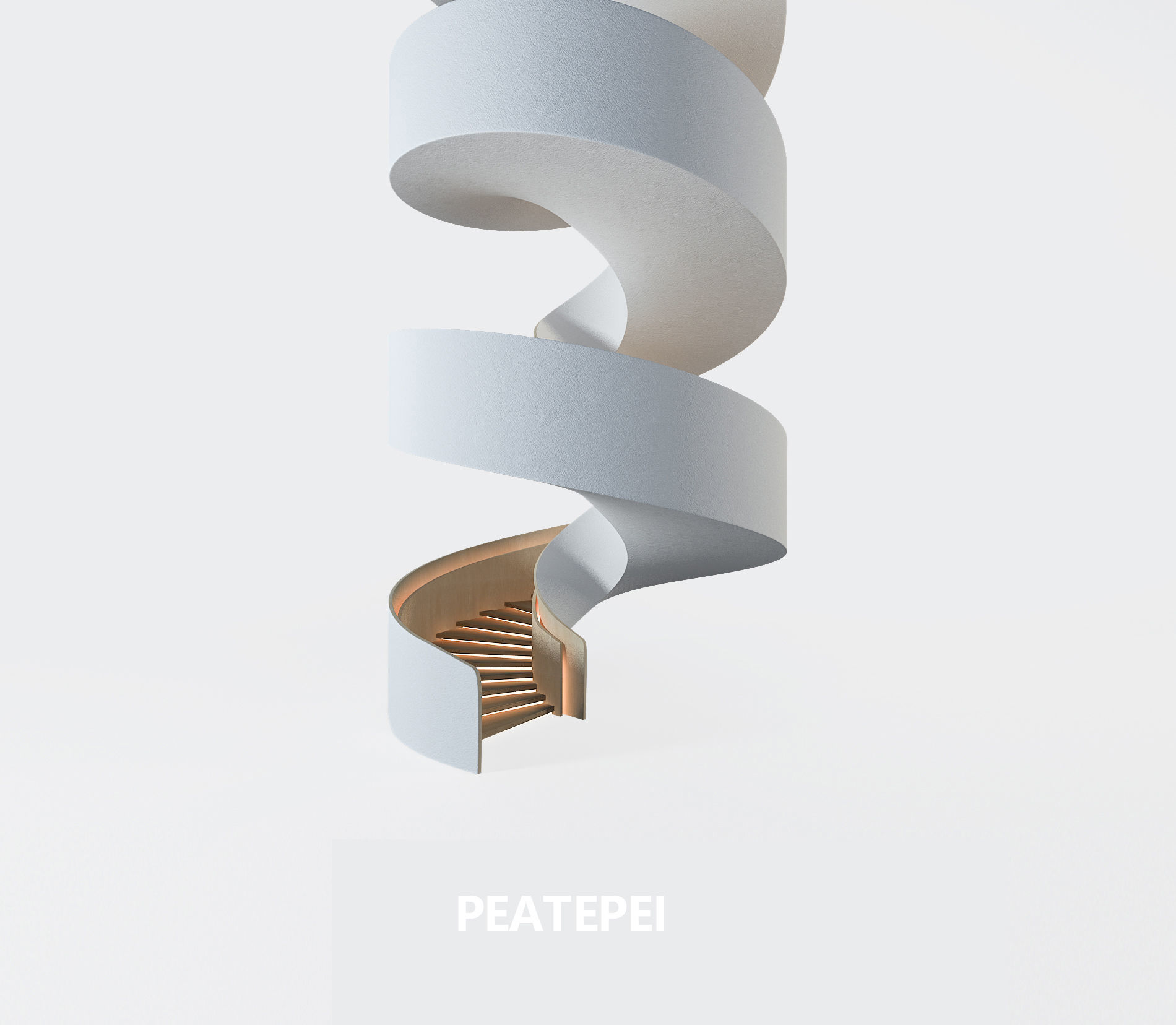 Yabu Pushelberg stairs 3D model_1